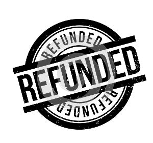 Refunded rubber stamp