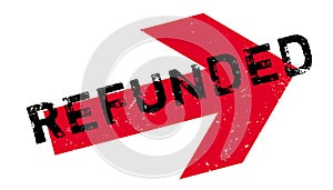 Refunded rubber stamp