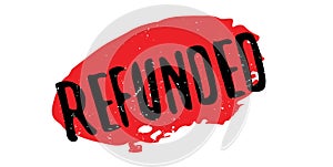 Refunded rubber stamp