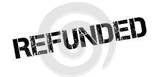 Refunded rubber stamp