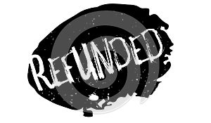 Refunded rubber stamp