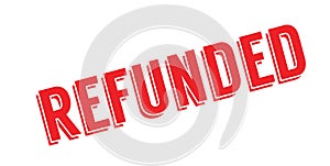 Refunded rubber stamp