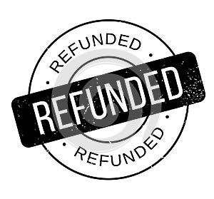 Refunded rubber stamp