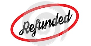 Refunded rubber stamp