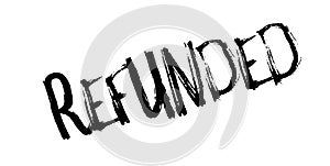 Refunded rubber stamp