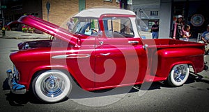 Nice old car at car show