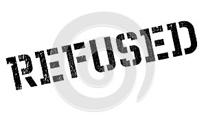 Refused rubber stamp