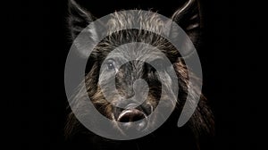 Regal Wild Boar: An Ode to Untamed Majesty