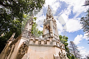 The Regaleira Palace Quinta da Regaleira. Built by the architect Luigi Manini by Antonio Carvalho Monteiro photo