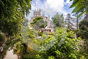 The Regaleira Palace Quinta da Regaleira. Built by the architect Luigi Manini by Antonio Carvalho Monteiro photo