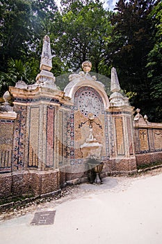 The Regaleira Palace Quinta da Regaleira. Built by the architect Luigi Manini by Antonio Carvalho Monteiro photo