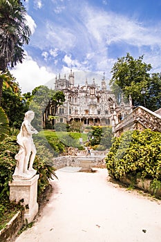 The Regaleira Palace Quinta da Regaleira. Built by the architect Luigi Manini by Antonio Carvalho Monteiro photo