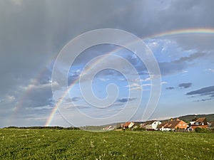 Regenbogen,  Brechung,  Himmel photo