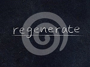 Regenerate