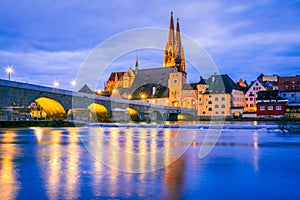 Regensburg, Germany - Danube River