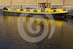 Regent canal boat in Camden Lock, London photo