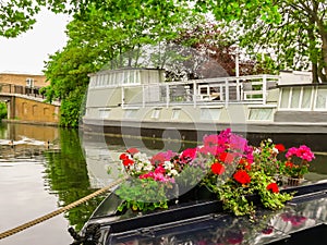 Regent`s Canal. Little Venice, London, United Kingdom
