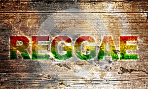Reggae background photo