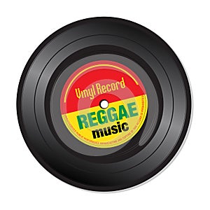 Reggae music vinyl record photo