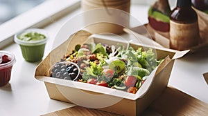 A Daily Regimen of Healthy, Organic Meals and Smoothies Served in Paper Bags