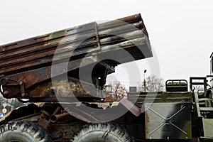 Regimental multiple launch rocket system