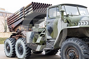 Regimental multiple launch rocket system