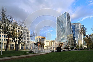 Regina, Saskatchewan city center view