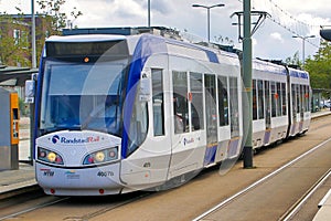 Regio Citadis of Randstadrail in The Hague operated by HTM