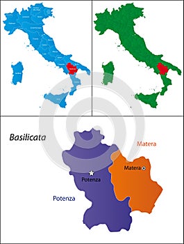 Region of Italy - Basilicata