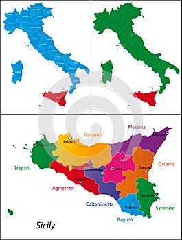 Region of Italy - Sicily