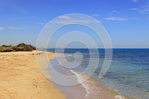 The Regional Natural Park Dune Costiere. (Apulia)ITALY.