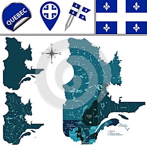 Regions of Quebec, Canada