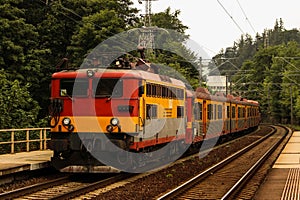 RegioTrans trains arrived in Sinaia Sud.