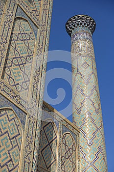 Registan Square in Samarkand, Uzbekistan