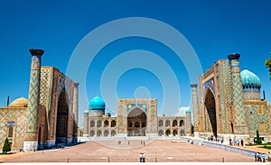 Registan Square in Samarkand - Uzbekistan