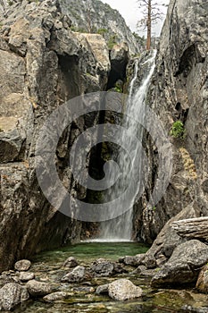 Register Falls Tumbles Over Cliffside into Pool