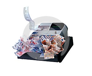 Register Machine and Euros photo