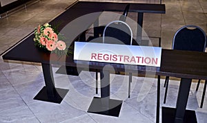 Registration Booth Sign