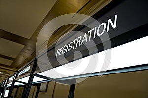 Registration Booth Sign