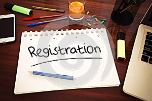 Registration photo