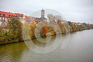 Regnitz Riverside in Autumn