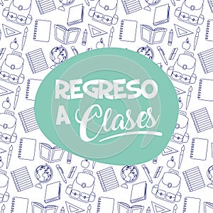 regreso a clases poster