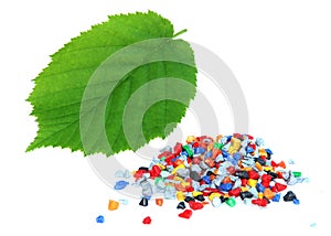 Regrind with fresh leaf