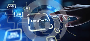 RegTech Interface Emerging from Processor Circuit with Human Interaction