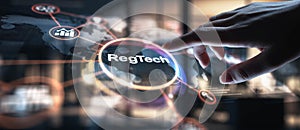 RegTech Interface Emerging from Processor Circuit with Human Interaction