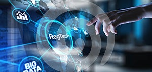 RegTech Interface Emerging from Processor Circuit with Human Interaction