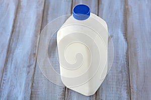 Regular bottle of gallon of cow milk photo