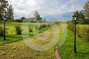 Entrance to the estate