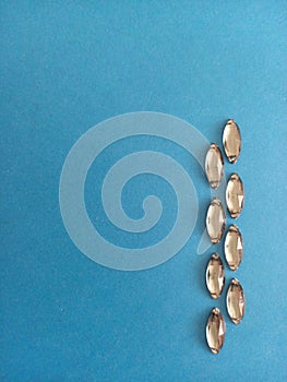 Regular silver beads