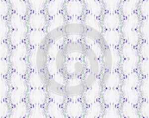 Regular wavy pattern purple light gray and mint green on white vertically and seamless